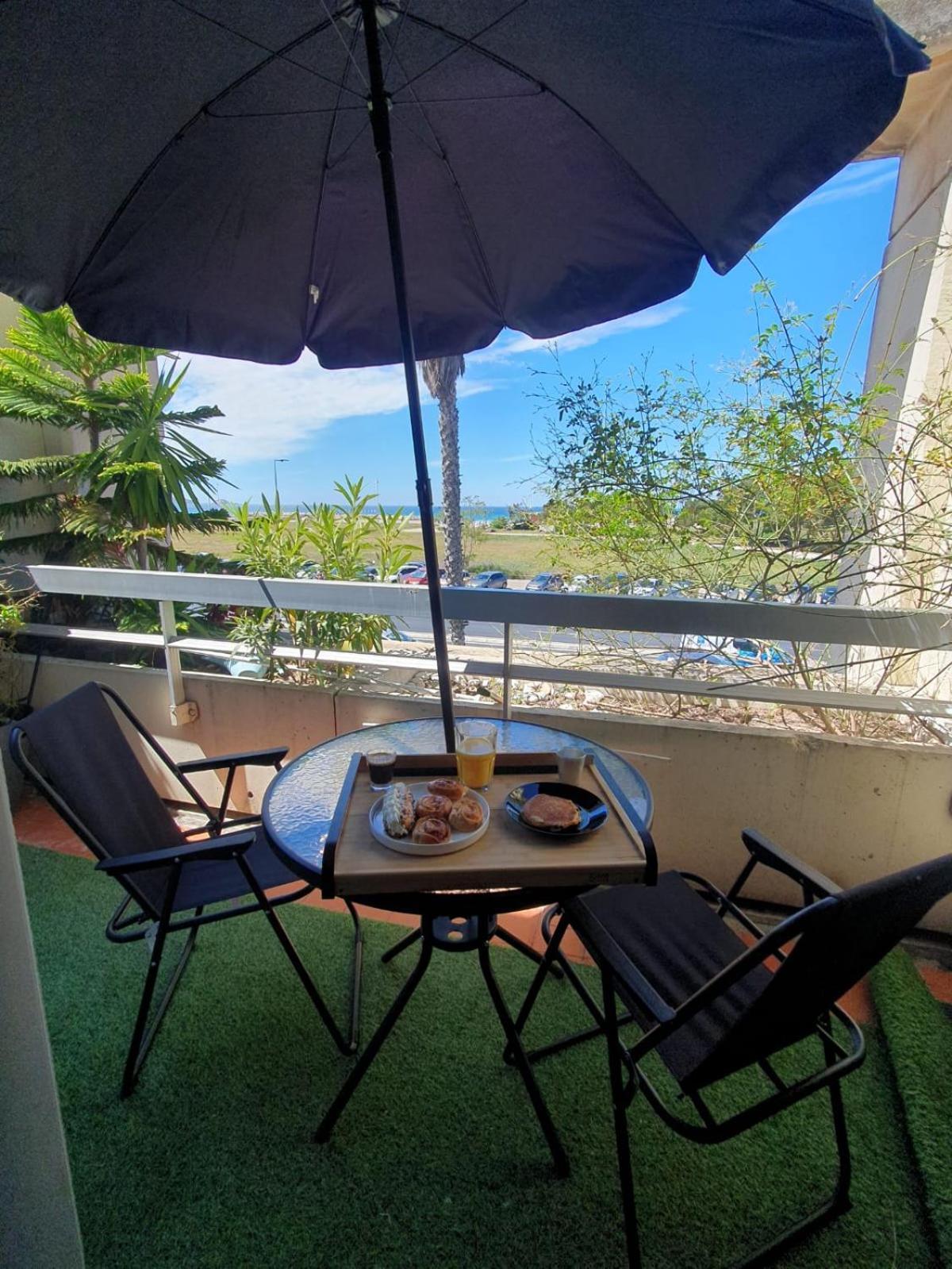 Studio Terrasse Vue Mer Marsella Exterior foto